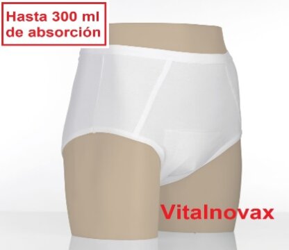 Calzoncillos impermeables para incontinencia urinaria en hombres