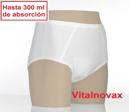estar impresionado siga adelante directorio Calzoncillos IMPERMEABLES ABSORBENTES reutilizables lavables para  incontinencia urinaria en hombres – Vitalnovax®
